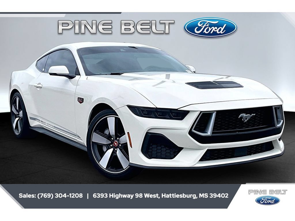 Certified 2025 Ford Mustang GT Premium w/ 60th Anniversary Package