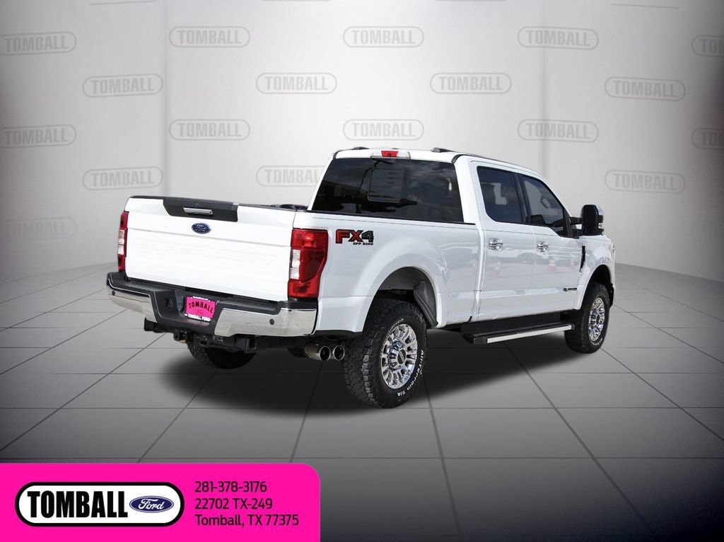 Certified 2022 Ford F250 XLT w/ XLT Premium Package AWD/4WD image 8