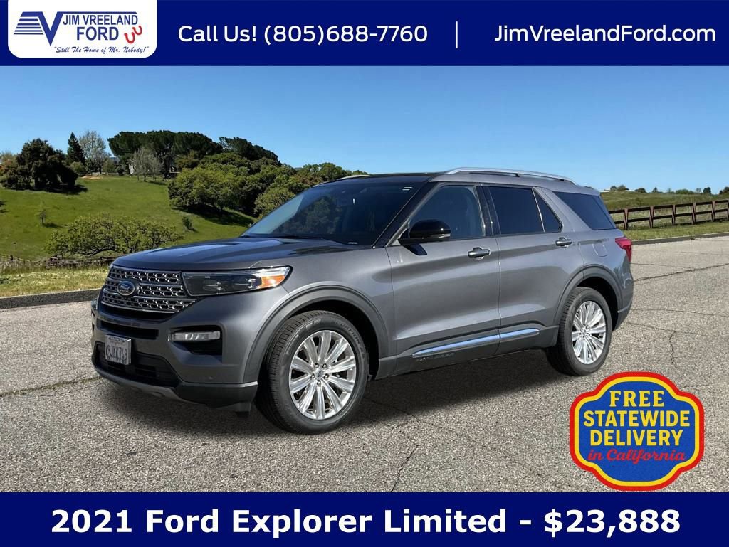 Certified 2021 Ford Explorer Limited w/ Equipment Group 301A