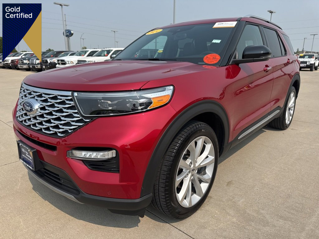 Certified 2024 Ford Explorer Platinum w/ Class IV Trailer Tow Package