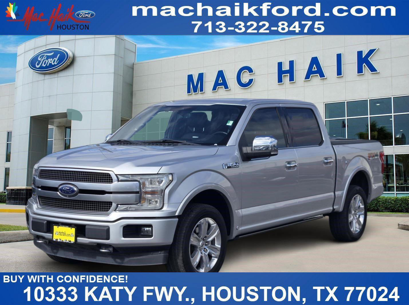 Certified 2019 Ford F150 Platinum w/ Equipment Group 701A Luxury AWD/4WD image 1