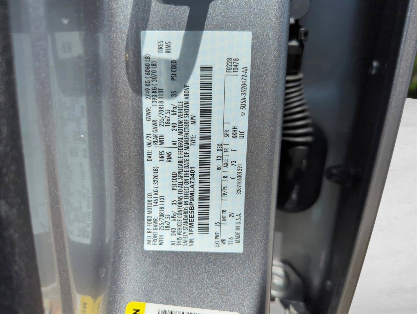Certified 2021 Ford Bronco Outer Banks AWD/4WD image 30