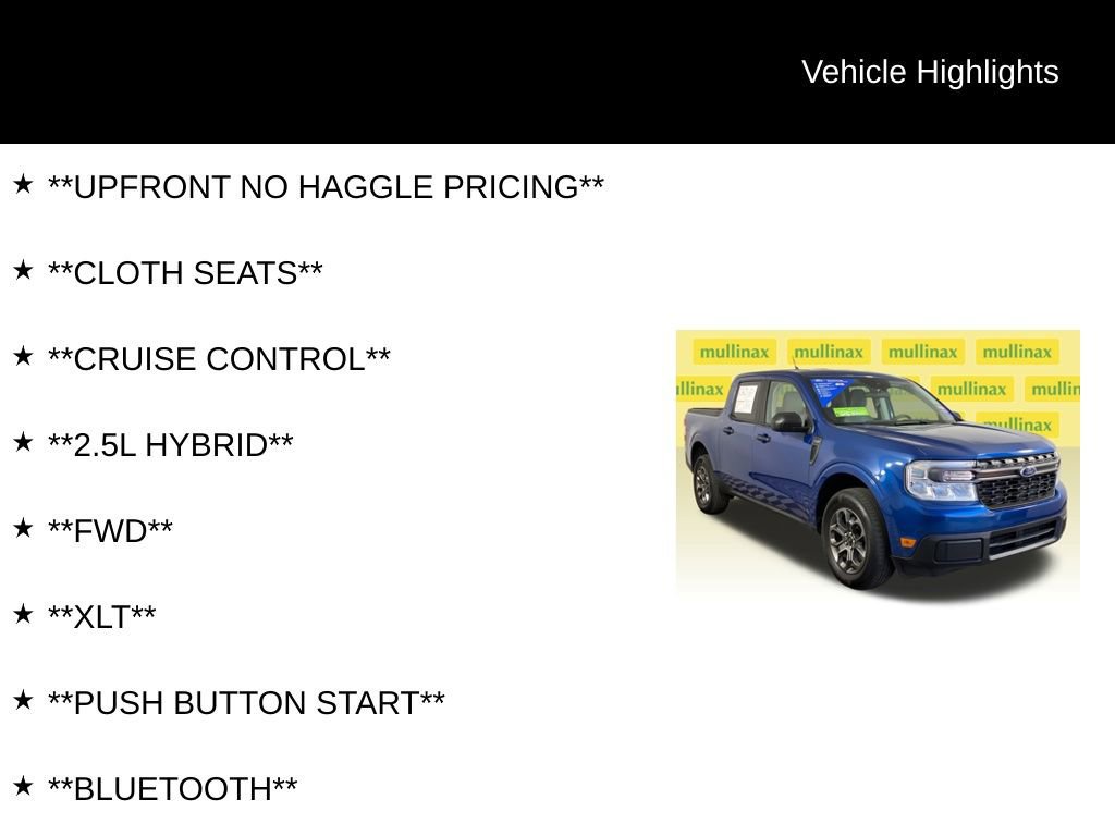 Certified 2024 Ford Maverick XLT image 8