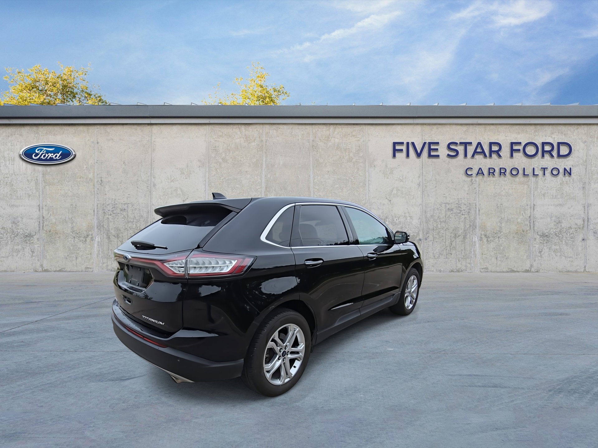 Certified 2018 Ford Edge Titanium w/ Equipment Group 301A FWD image 8