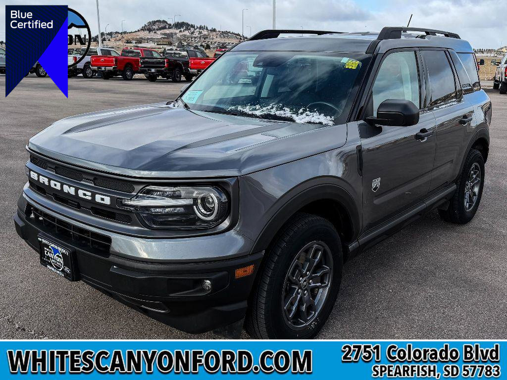 Certified 2021 Ford Bronco Sport Big Bend w/ Big Bend Package (96B)