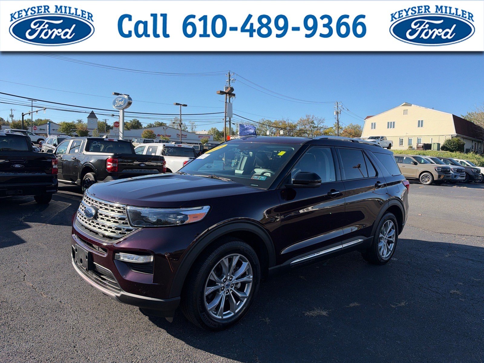 Certified 2023 Ford Explorer Limited w/ Limited Technology Package