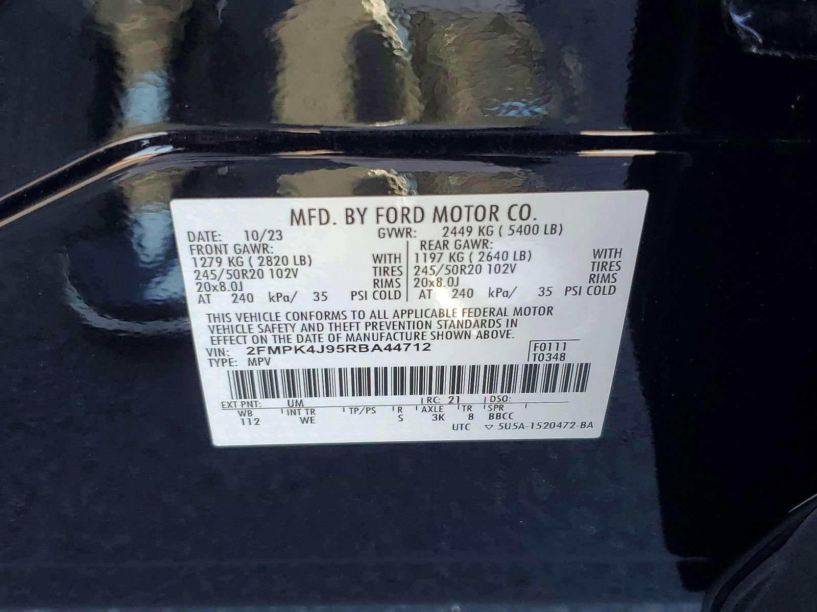 Certified 2024 Ford Edge ST-Line image 30