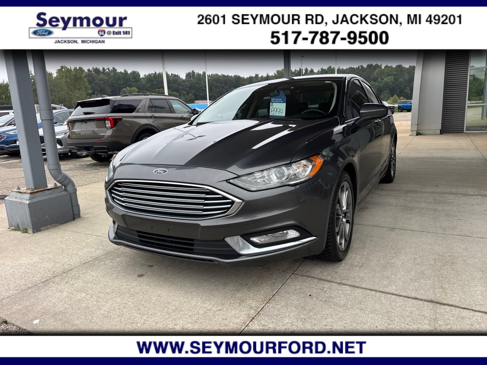 Certified 2017 Ford Fusion SE w/ Equipment Group 201A FWD image 1