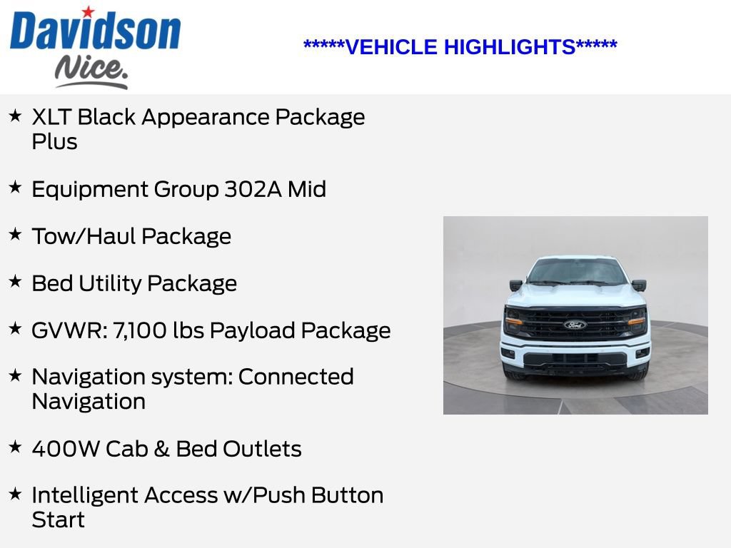 Certified 2024 Ford F150 XLT w/ Equipment Group 302A MID AWD/4WD image 5