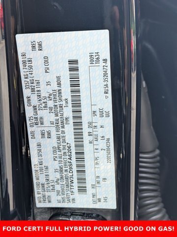 Certified 2025 Ford F150 XLT w/ Equipment Group 302A MID AWD/4WD image 28