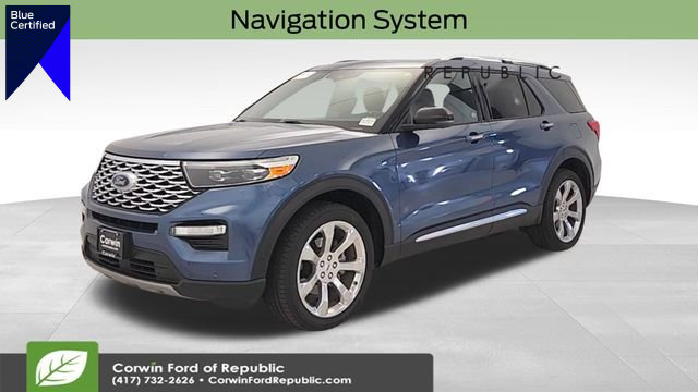 Certified 2020 Ford Explorer Platinum w/ Premium Technology Package image 1