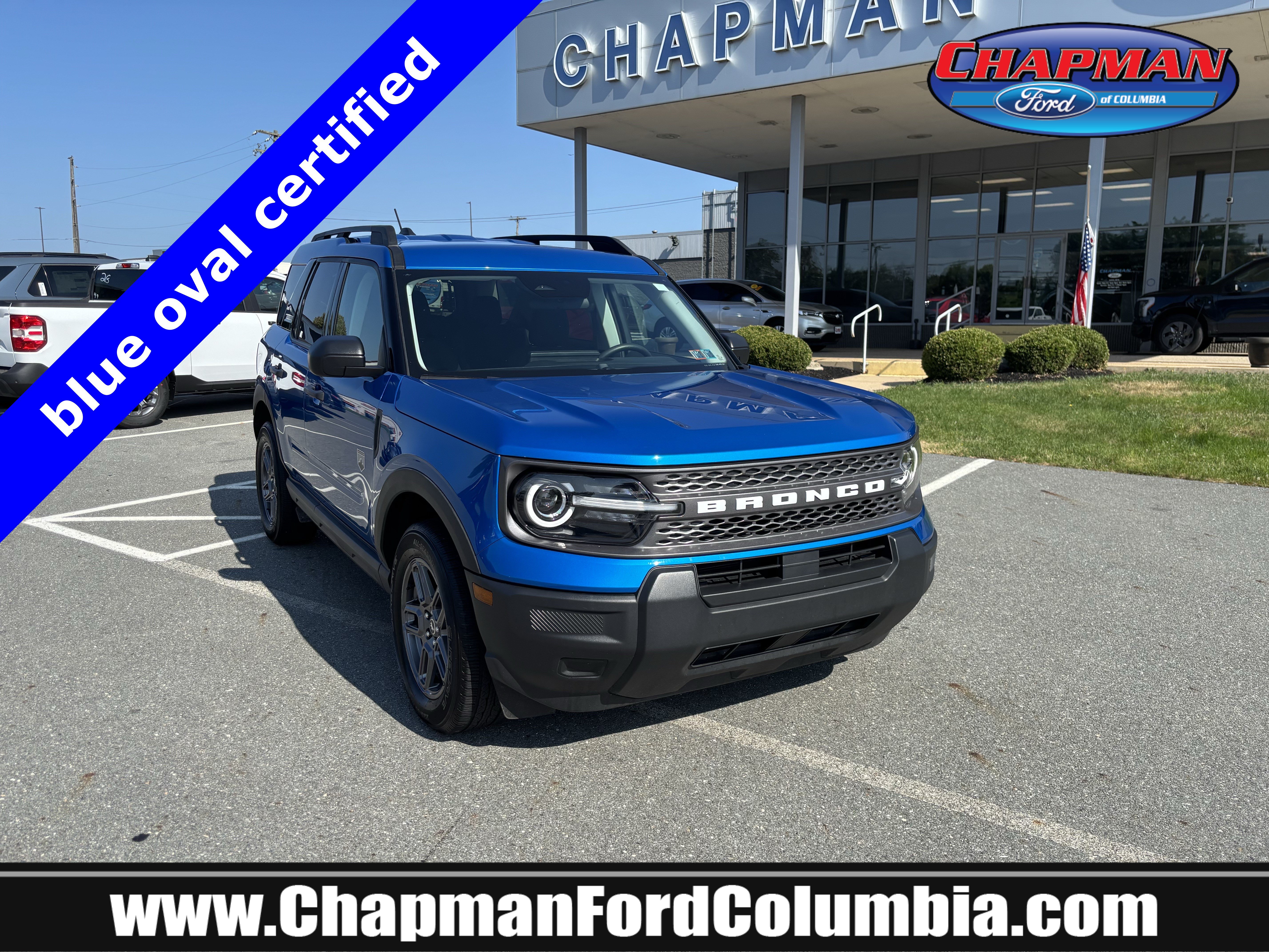 Certified 2025 Ford Bronco Sport Big Bend