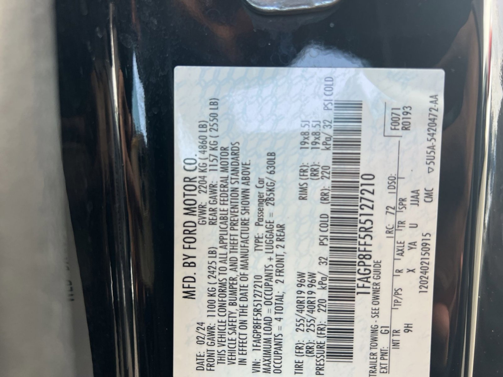 Certified 2024 Ford Mustang GT Premium image 27