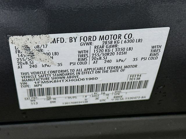 Certified 2017 Ford Explorer Platinum image 37
