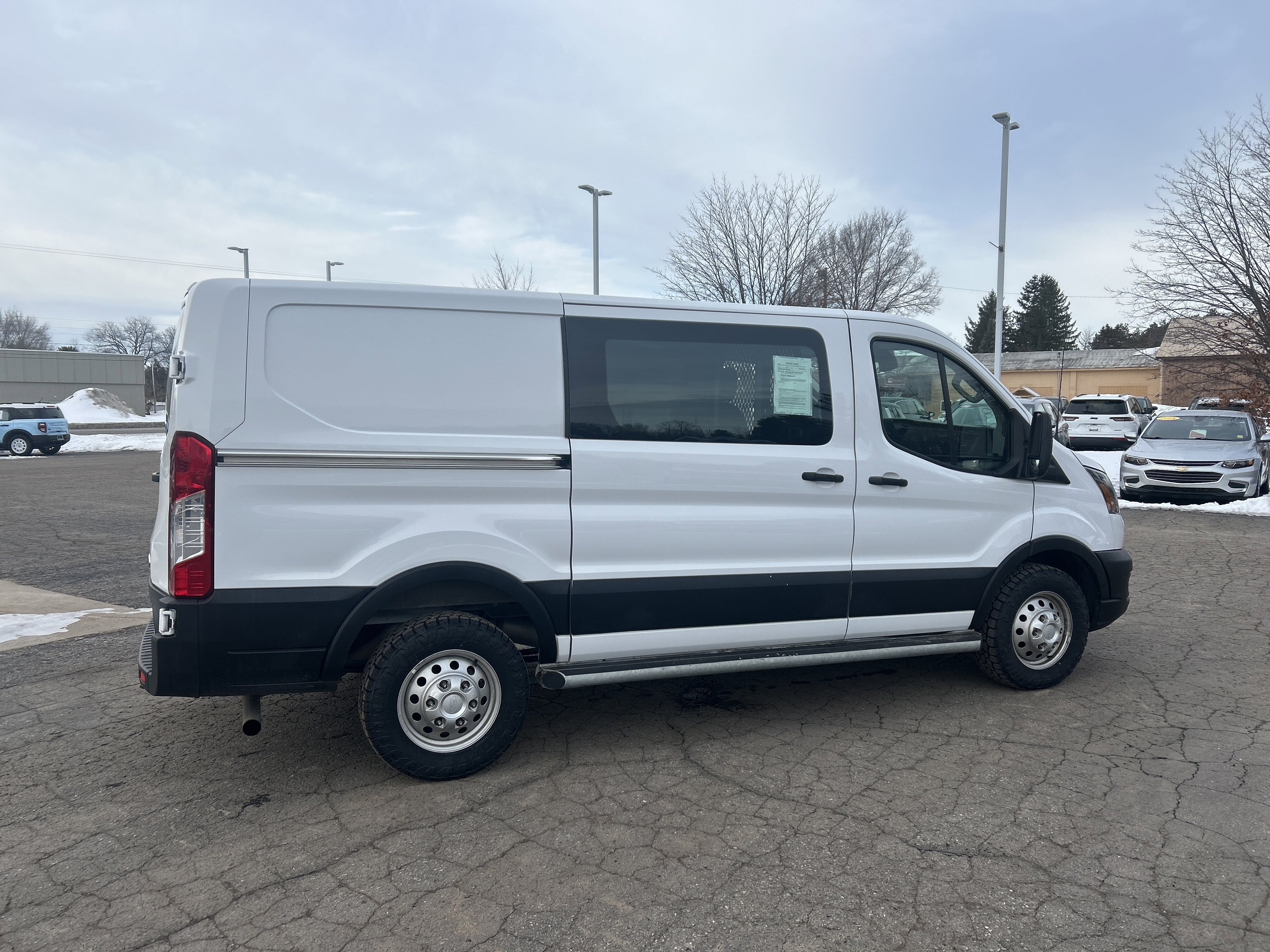 Certified 2024 Ford Transit 250 Low Roof AWD w/ Exterior Upgrade Package image 3