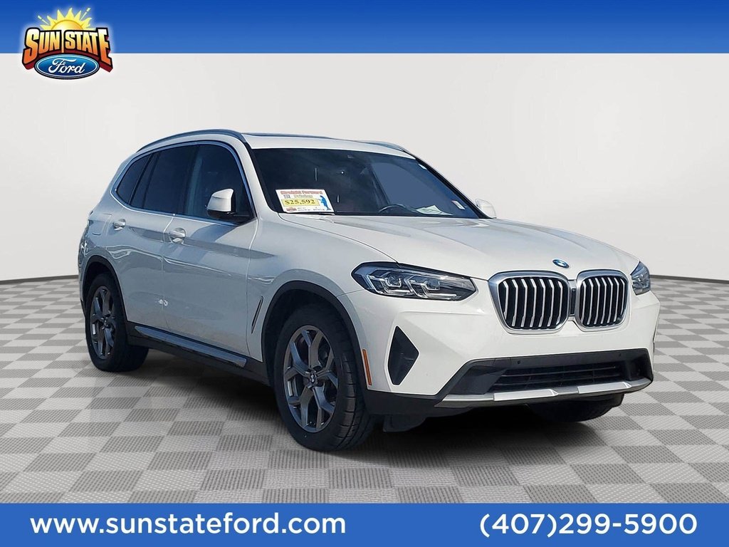 Used 2022 BMW X3 sDrive30i w/ Convenience Package