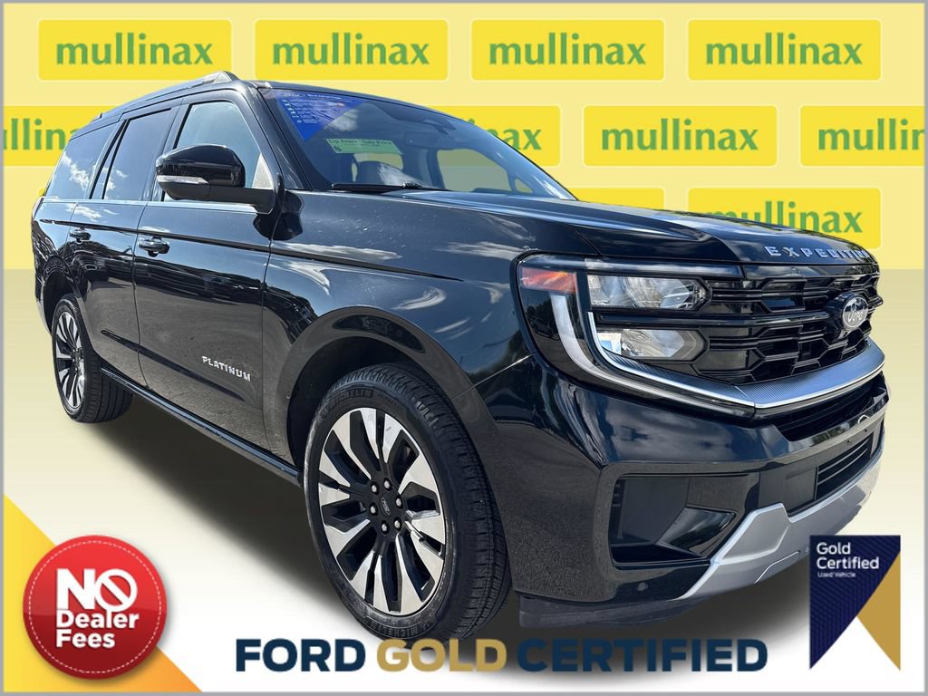 Certified 2025 Ford Expedition Platinum w/ Driver's Package