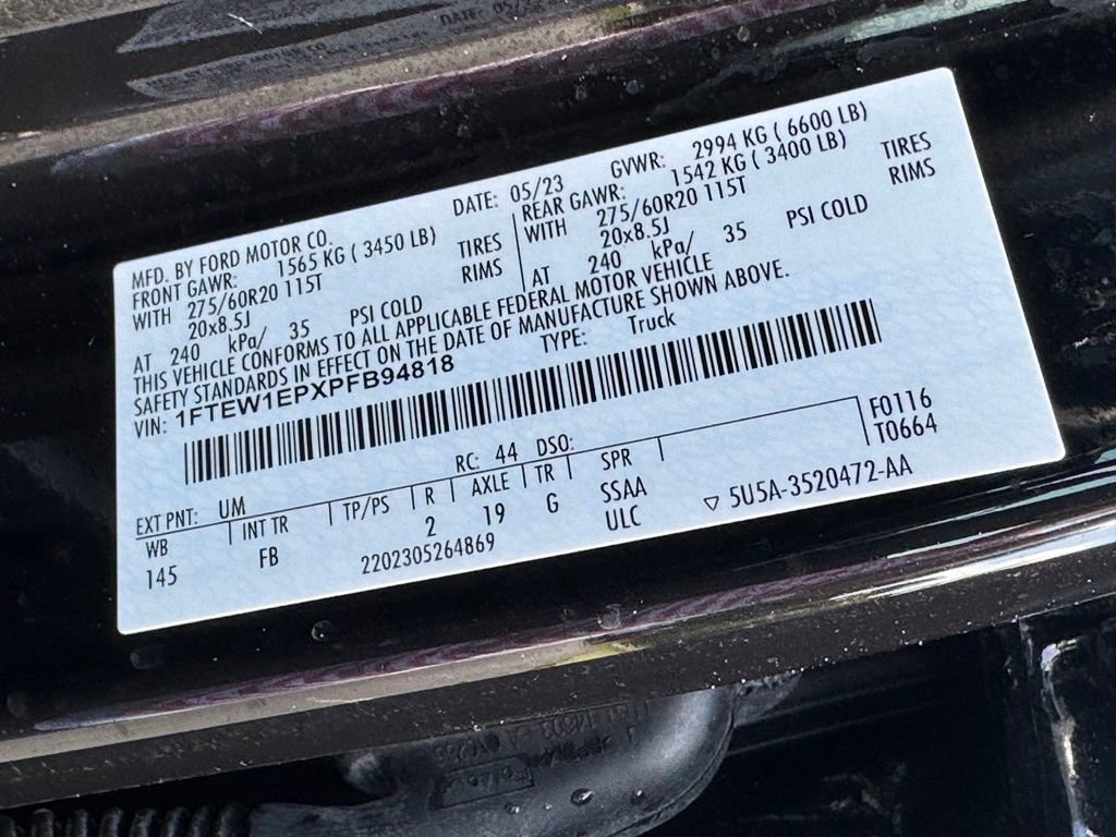 Certified 2023 Ford F150 XLT w/ Equipment Group 302A High AWD/4WD image 42