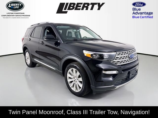 Certified 2021 Ford Explorer Limited w/ Hybrid Equipment Group 310A image 1