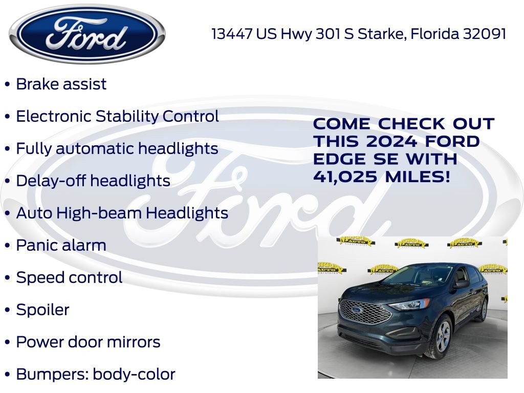 Certified 2024 Ford Edge SE AWD/4WD image 32