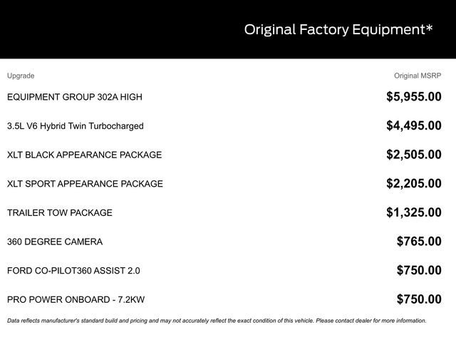 Certified 2023 Ford F150 XLT w/ Equipment Group 302A High image 20