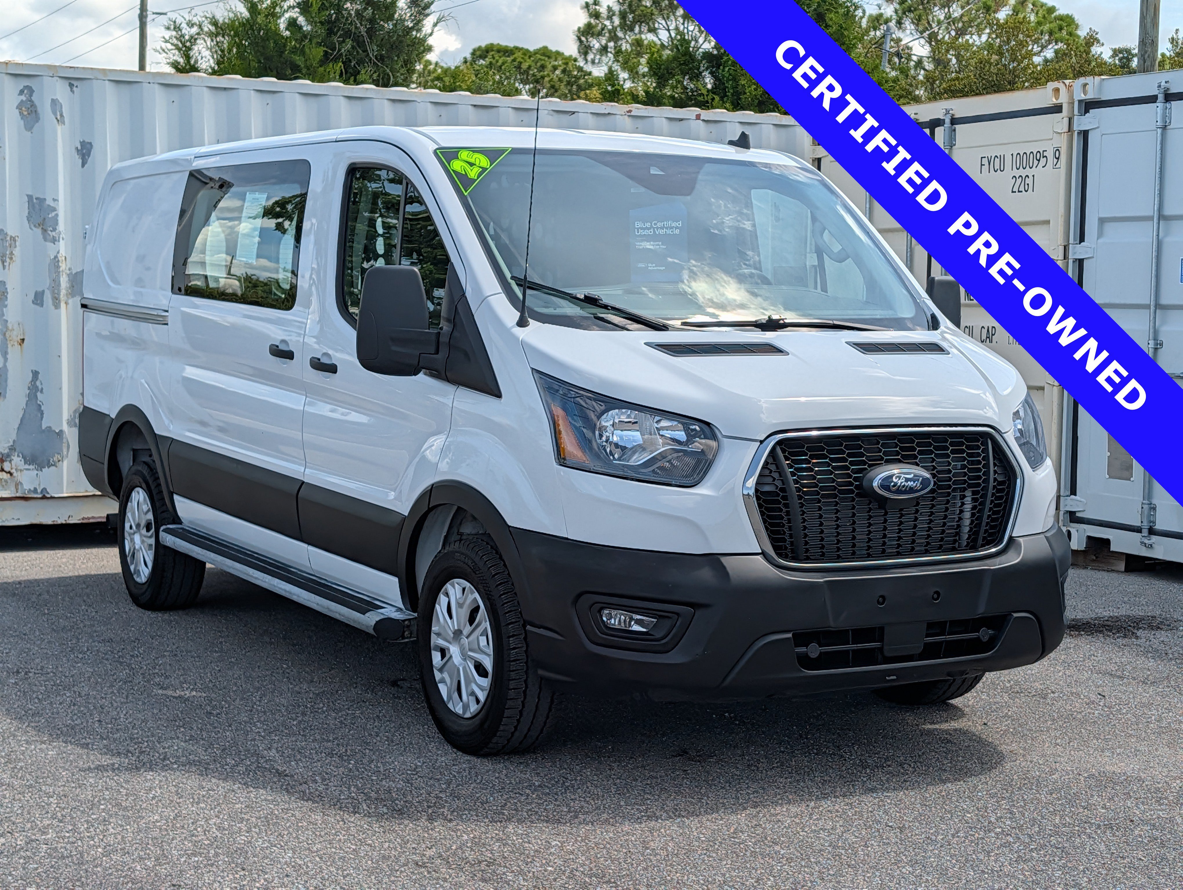 Certified 2025 Ford Transit 250 Low Roof w/ Exterior Upgrade Package RWD image 2