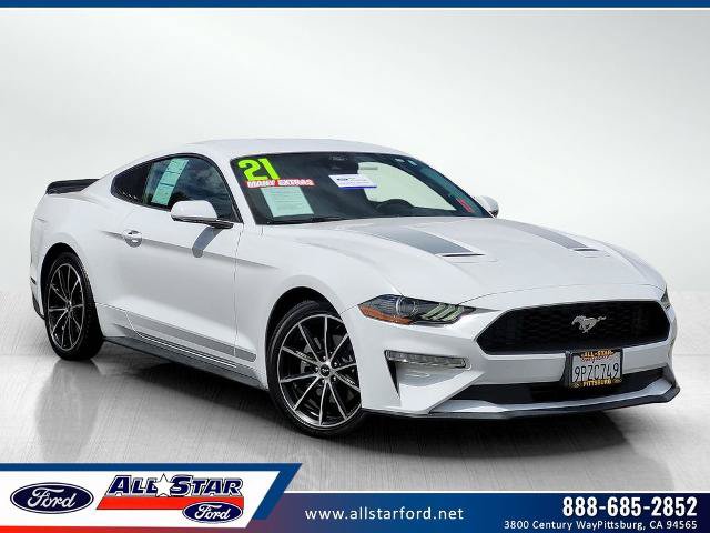 Certified 2021 Ford Mustang Coupe w/ Equipment Group 101A RWD image 1