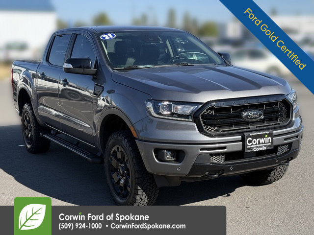 Certified 2021 Ford Ranger Lariat w/ Equipment Group 501A High AWD/4WD 360° Tour
