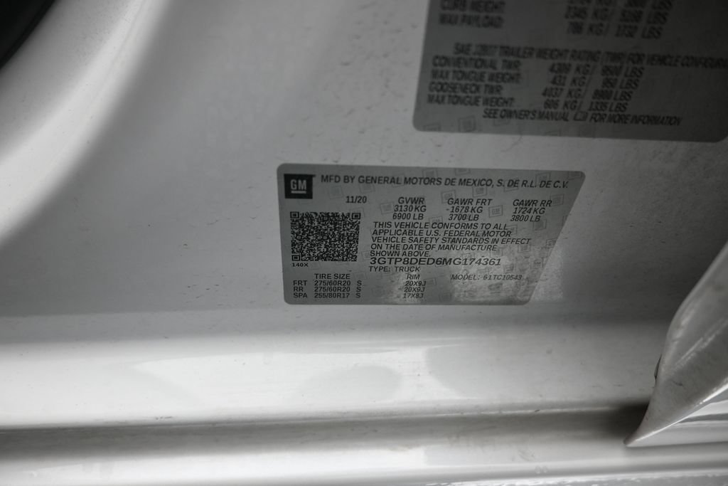 Used 2021 GMC Sierra 1500 SLT RWD image 20