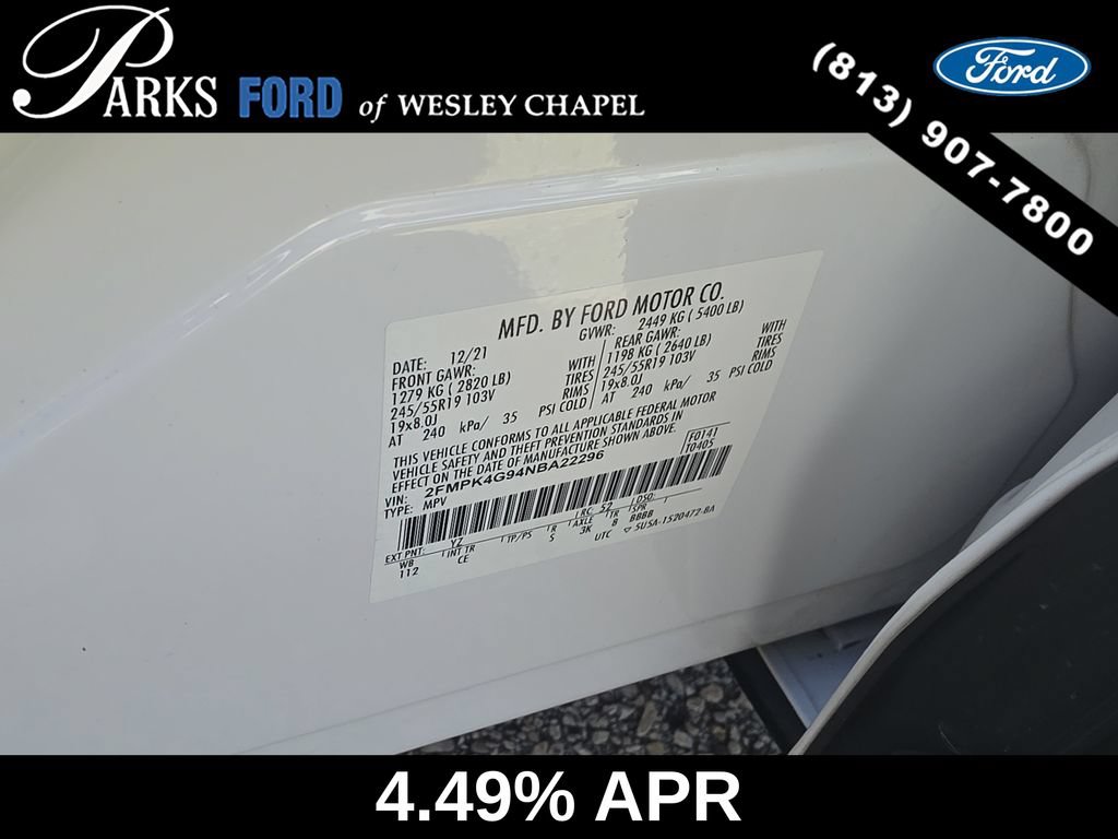Certified 2022 Ford Edge SE w/ Black Appearance Package AWD/4WD image 32