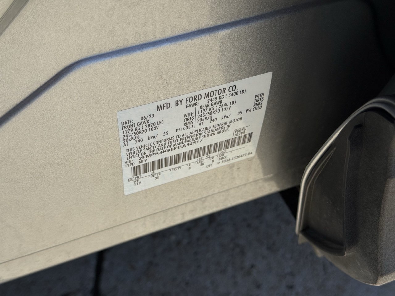 Certified 2023 Ford Edge Titanium AWD/4WD image 30