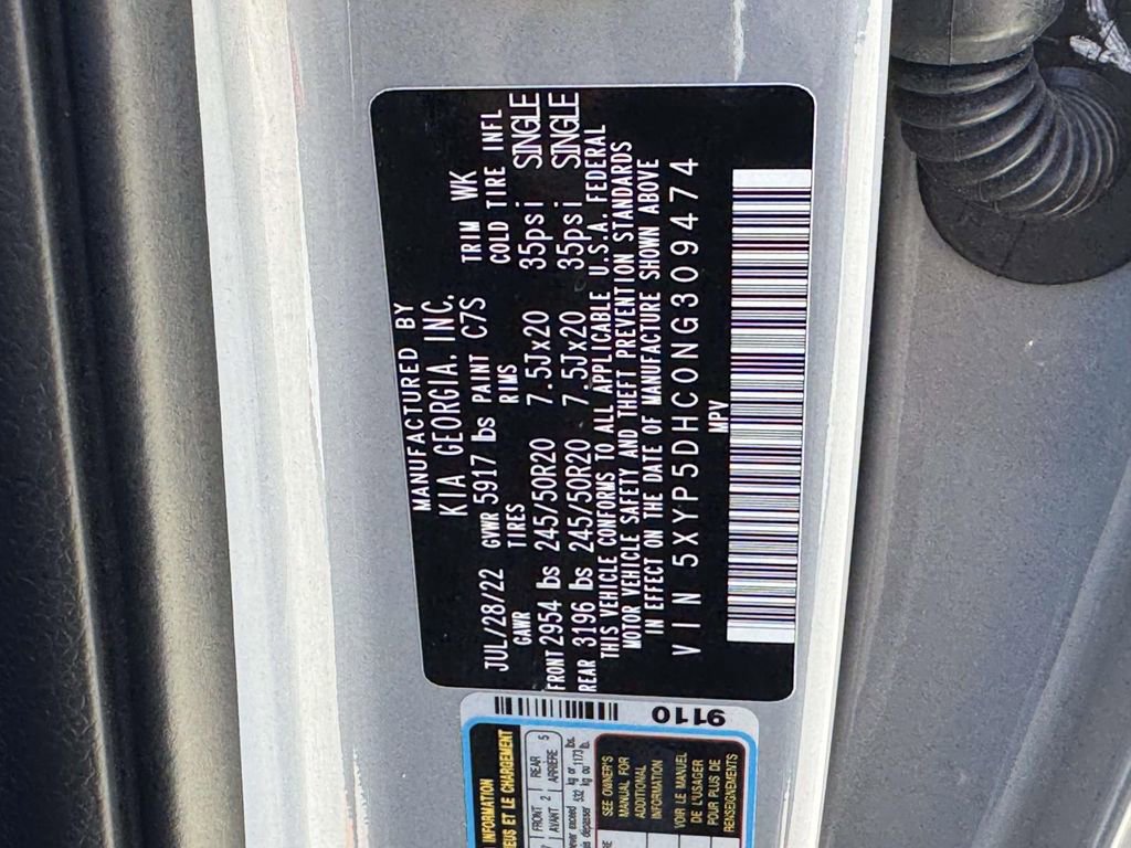 Used 2022 Kia Telluride SX w/ SX Prestige Package image 29