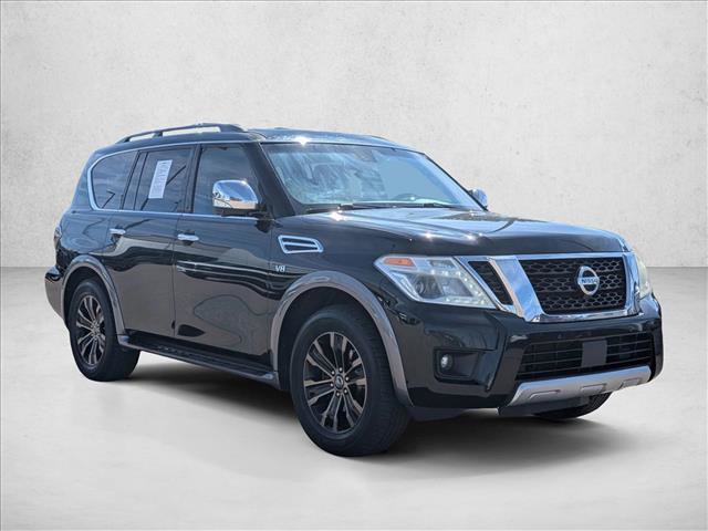 Used 2017 Nissan Armada Platinum w/ Captain Seat Package AWD/4WD image 3