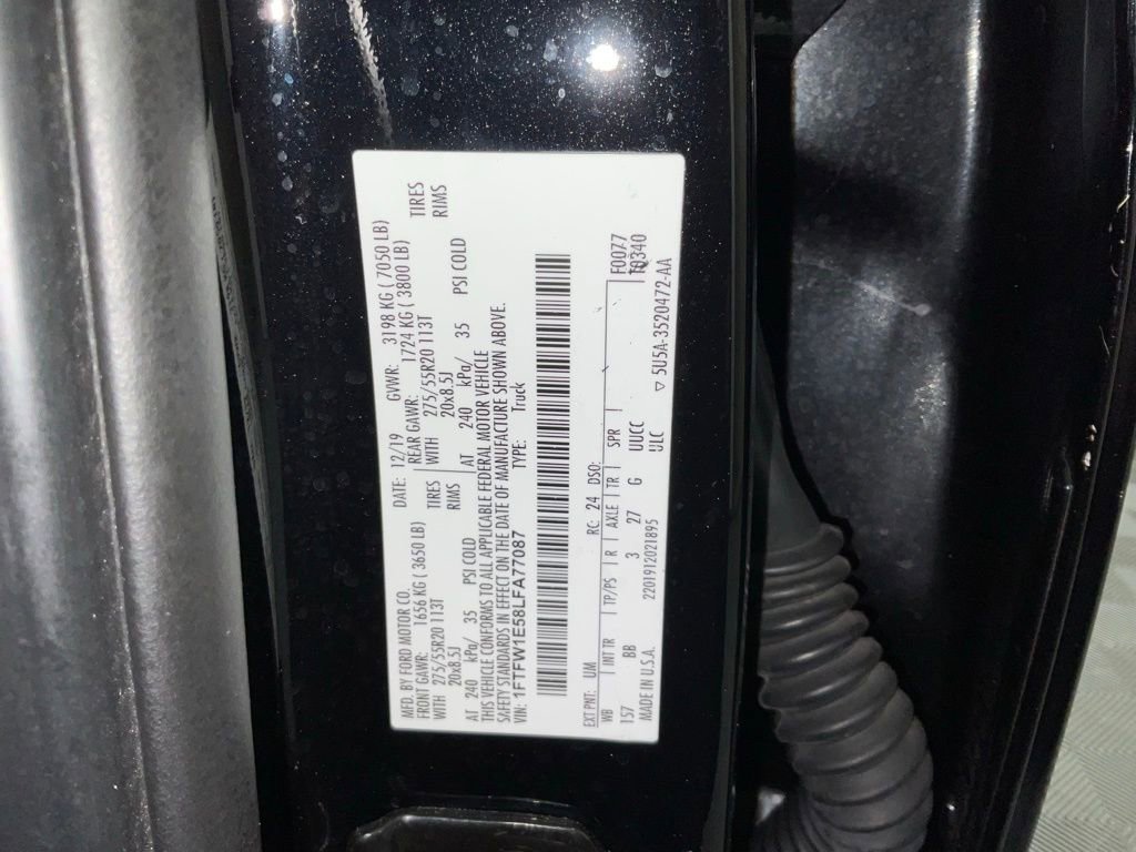 Certified 2020 Ford F150 Platinum w/ Trailer Tow Package AWD/4WD image 27