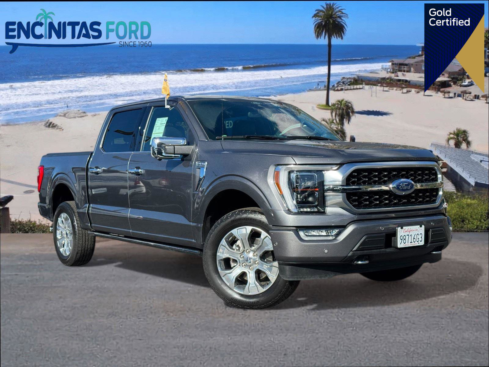 Certified 2021 Ford F150 Platinum