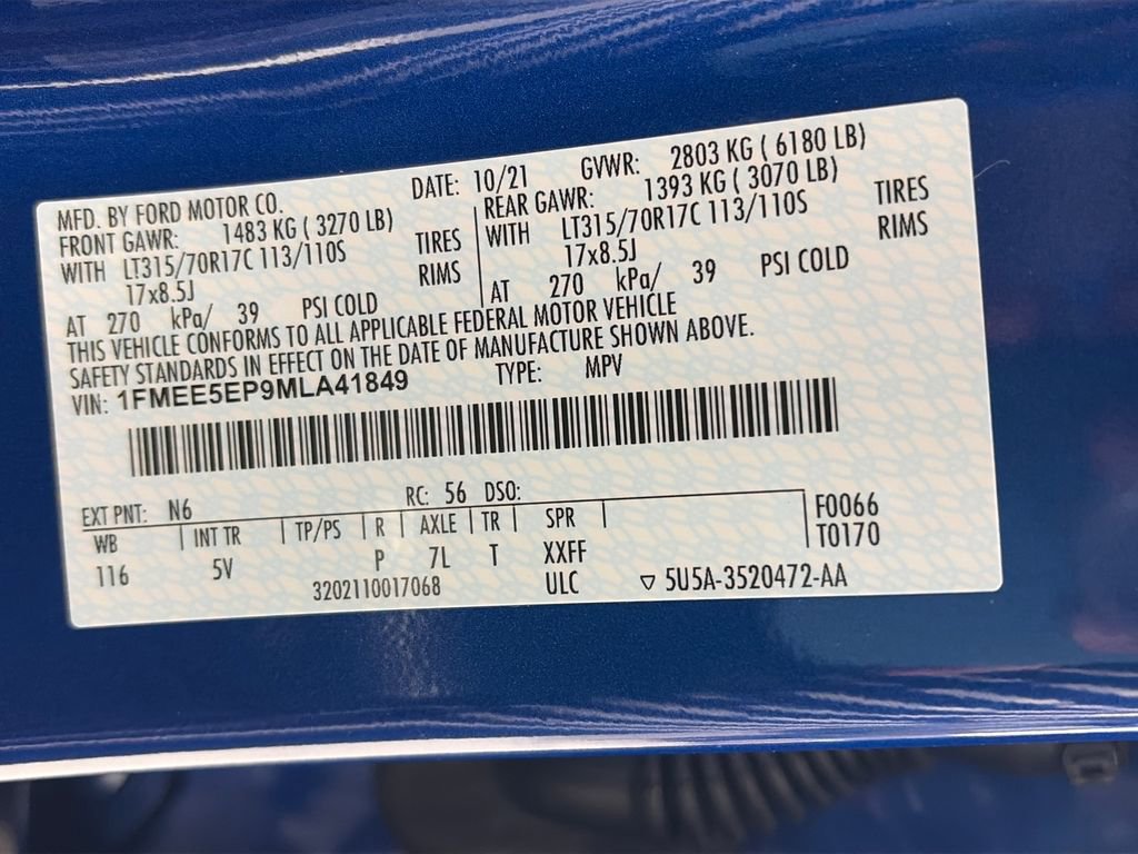 Certified 2021 Ford Bronco First Edition AWD/4WD image 9