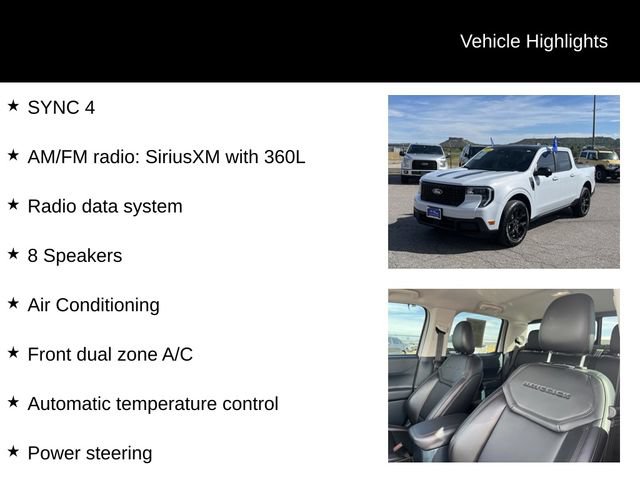 Certified 2026 Ford Maverick Lariat w/ Black Appearance Package AWD/4WD image 16