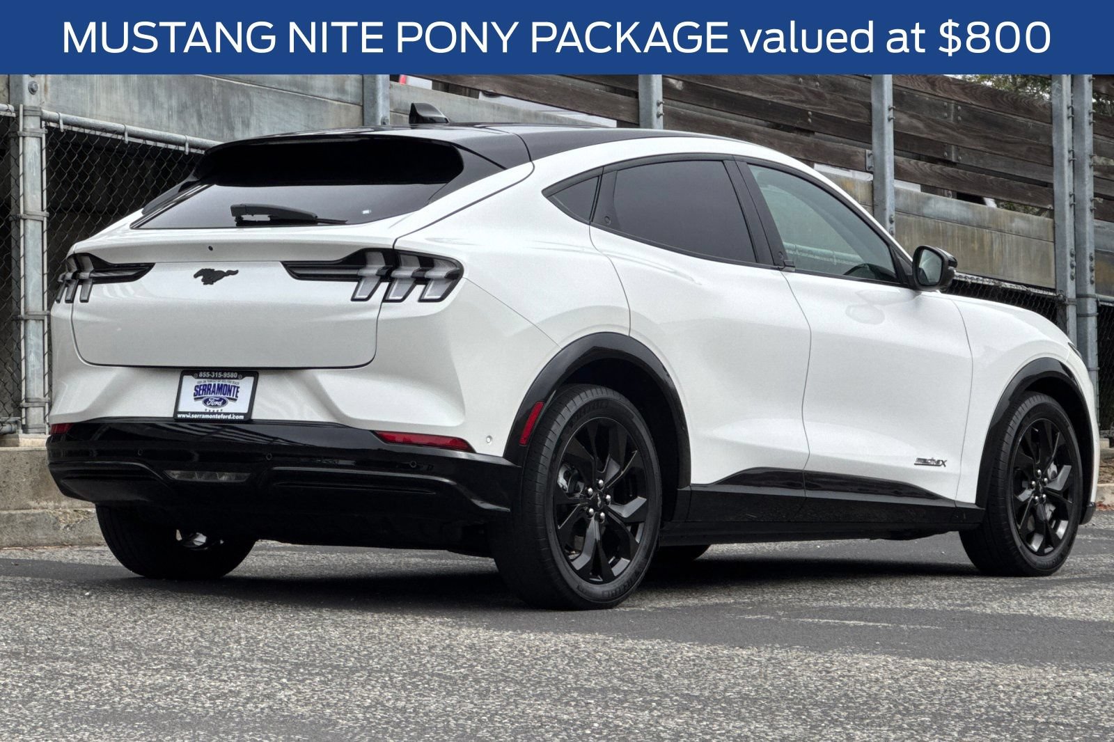 Certified 2023 Ford Mustang Mach-E Premium w/ Mustang Nite Pony Package RWD image 6