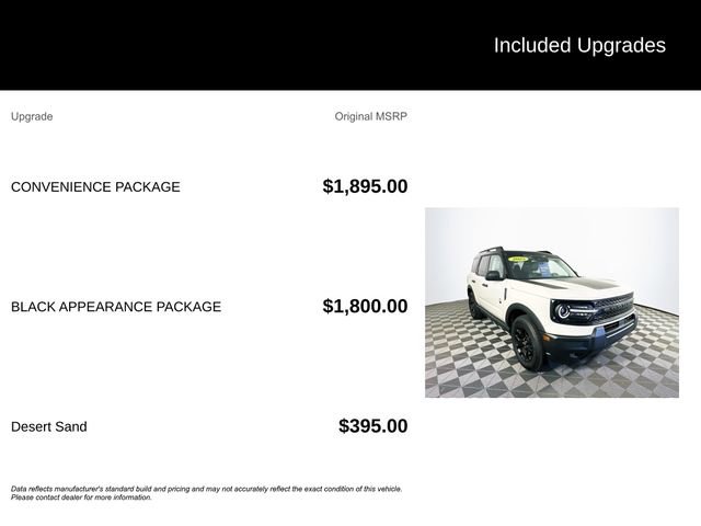 Certified 2025 Ford Bronco Sport Big Bend w/ Convenience Package AWD/4WD image 6