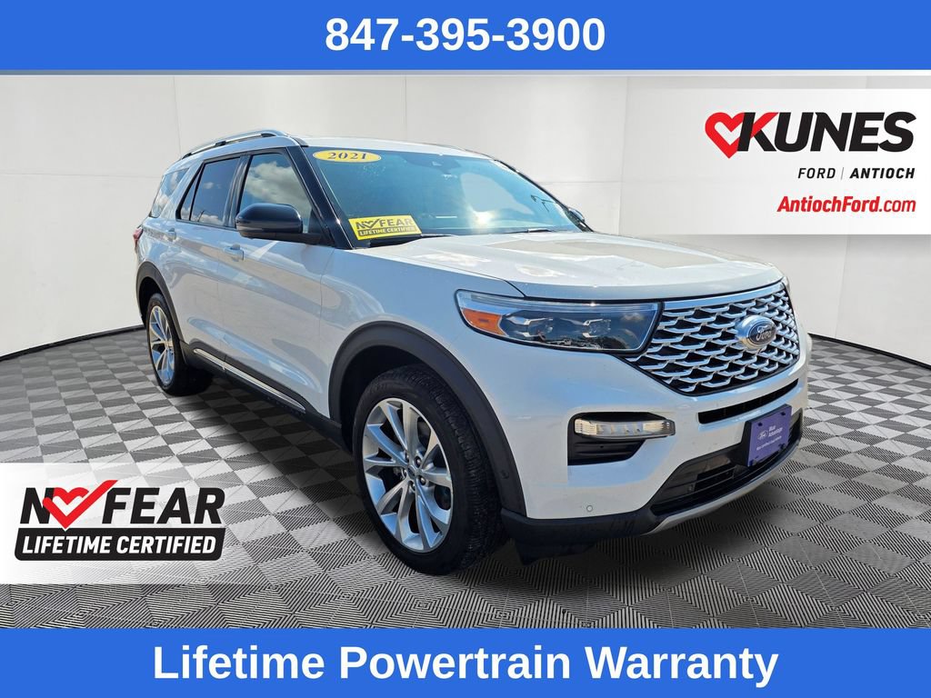 Certified 2021 Ford Explorer Platinum w/ Equipment Group 601A