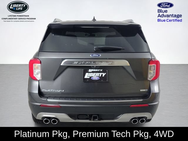 Certified 2020 Ford Explorer Platinum w/ Premium Technology Package AWD/4WD image 4