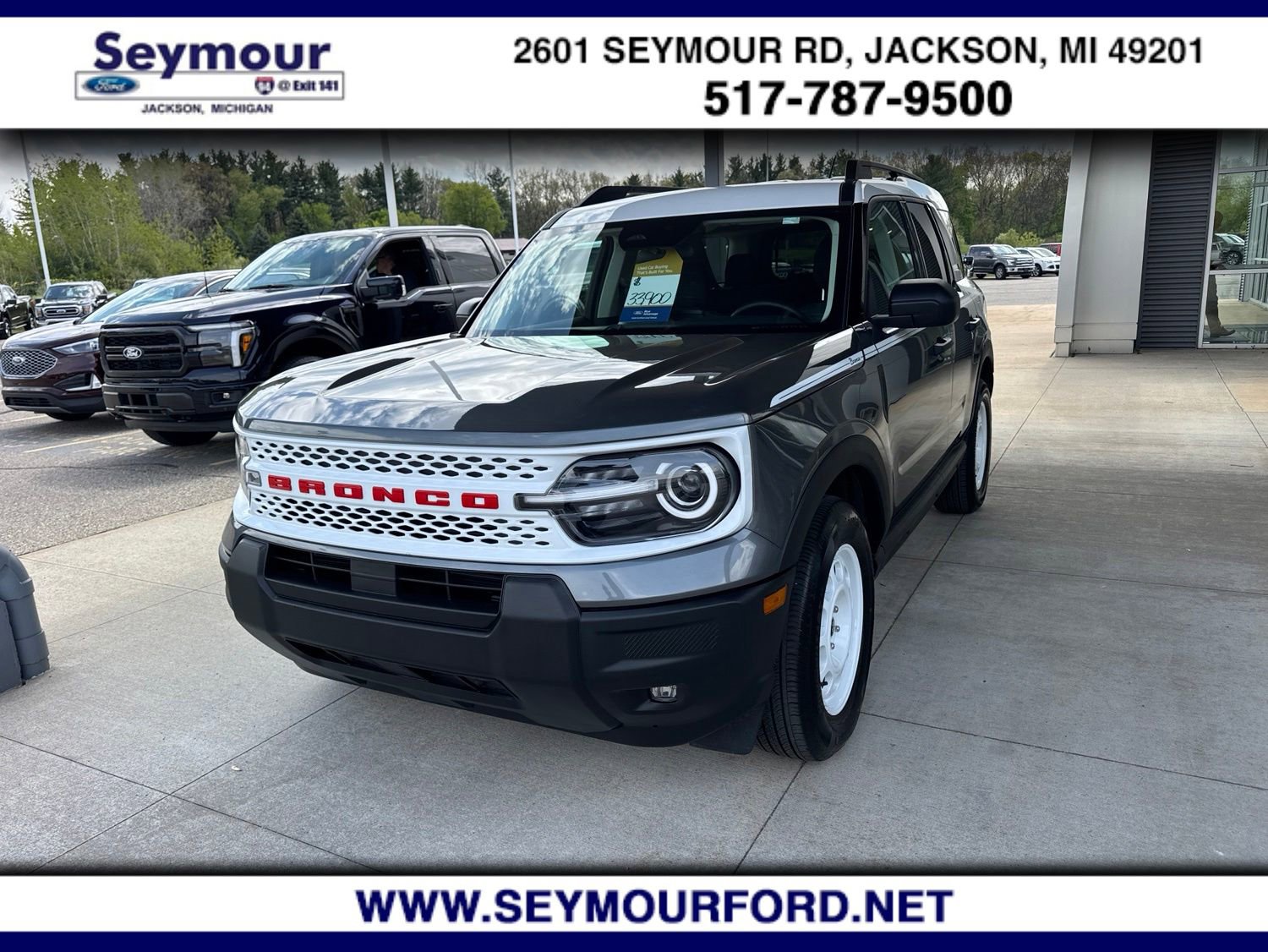 Certified 2025 Ford Bronco Sport Heritage w/ Convenience Package AWD/4WD video 1
