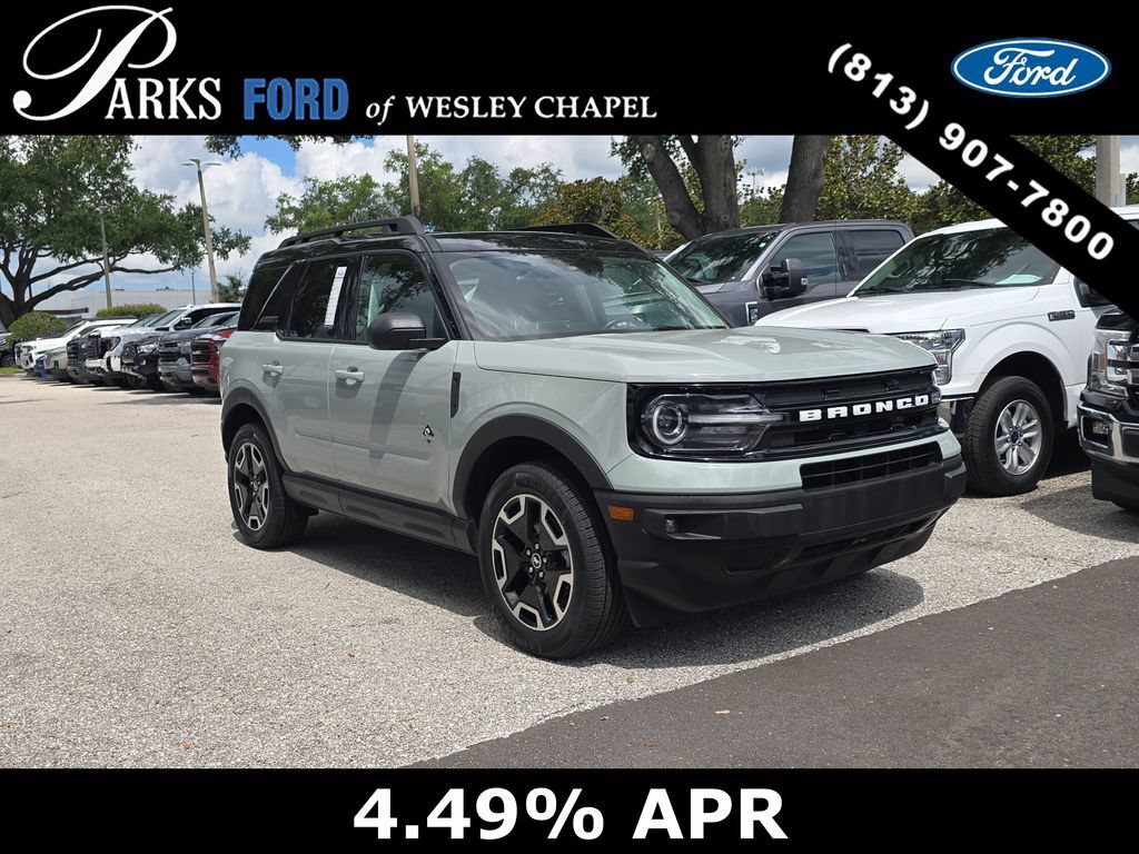 Certified 2024 Ford Bronco Sport Outer Banks