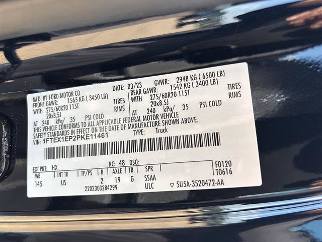 Certified 2023 Ford F150 XLT w/ Equipment Group 302A High AWD/4WD image 21