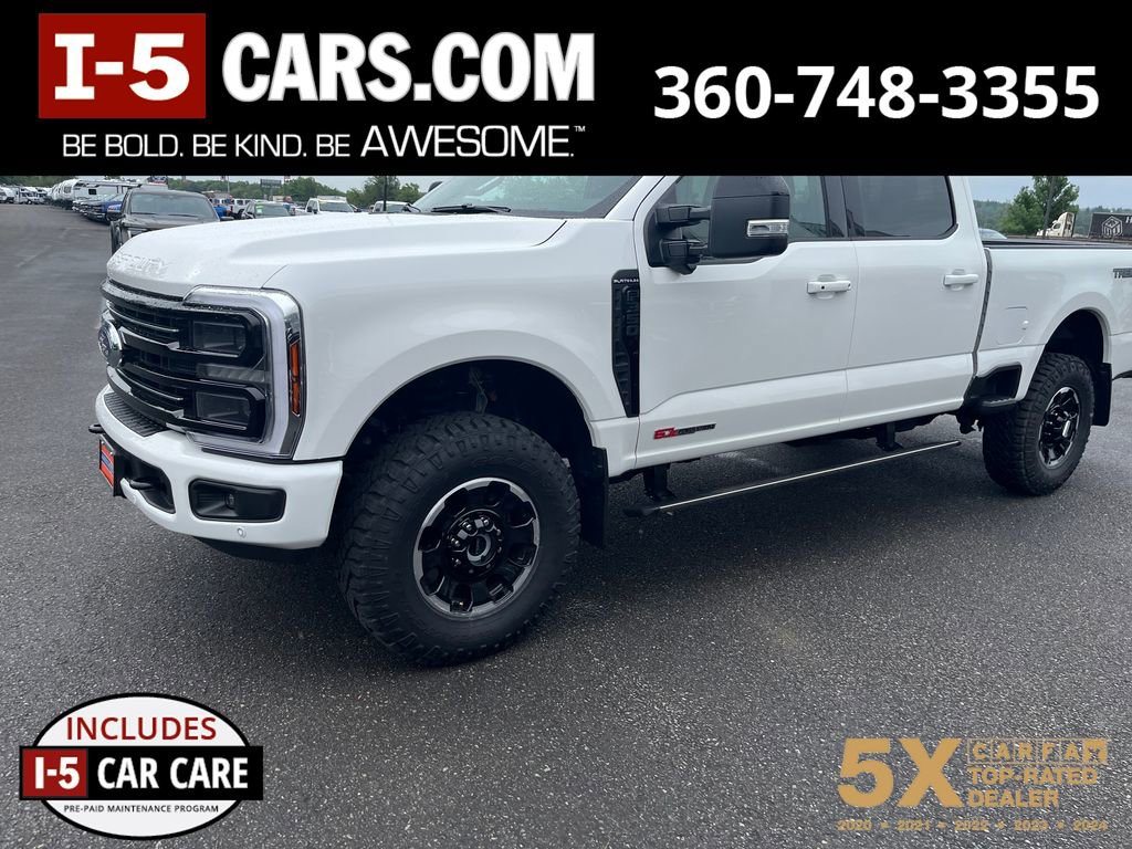 Certified 2025 Ford F350 Platinum w/ Tremor Off-Road Package
