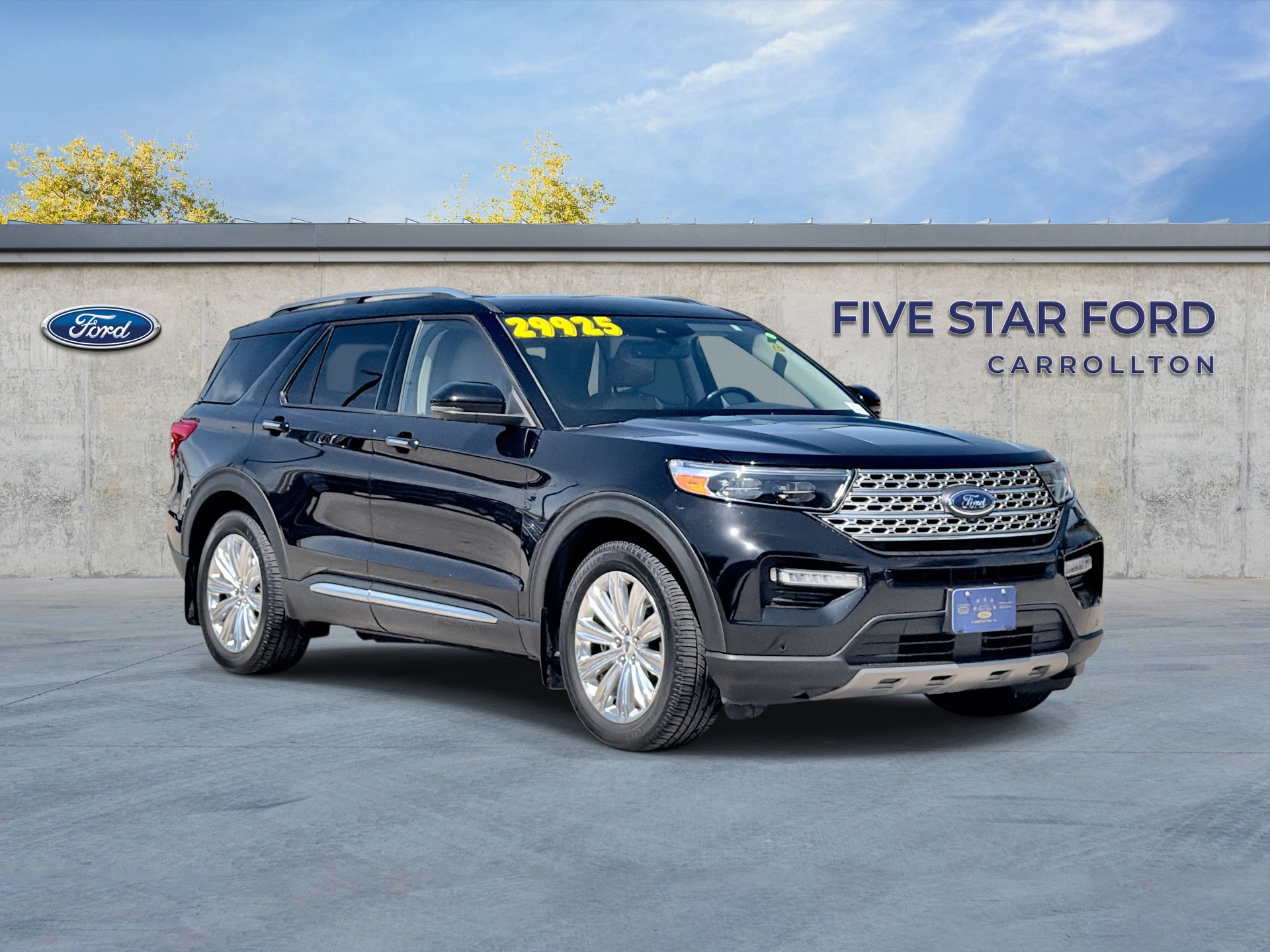 Certified 2023 Ford Explorer Limited w/ Limited Technology Package RWD image 1