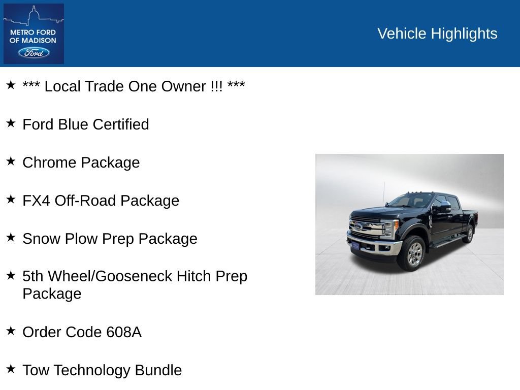 Certified 2019 Ford F250 Lariat w/ Lariat Ultimate Package AWD/4WD image 2