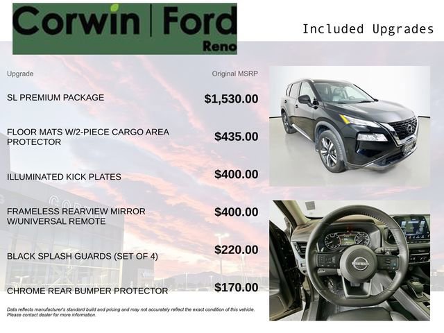 Used 2023 Nissan Rogue SL w/ SL Premium Package image 10