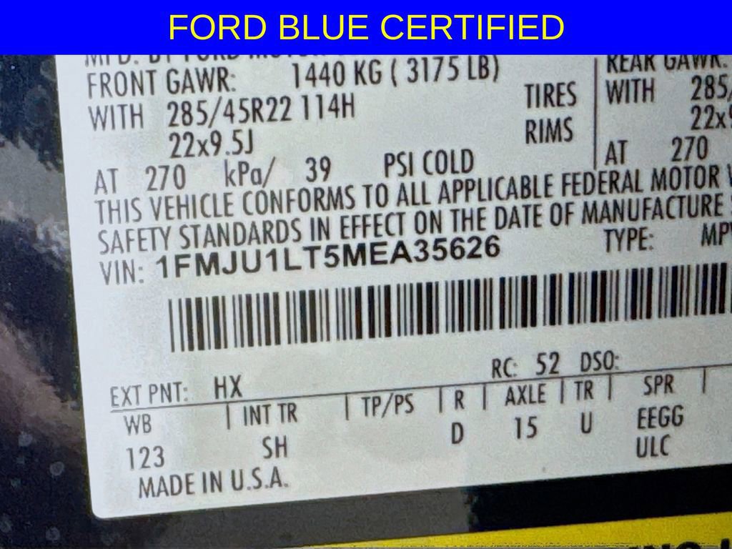 Certified 2021 Ford Expedition Platinum image 35