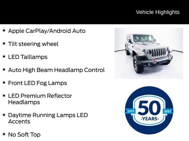 Used 2022 Jeep Wrangler Unlimited Rubicon w/ Steel Bumper Group image 21